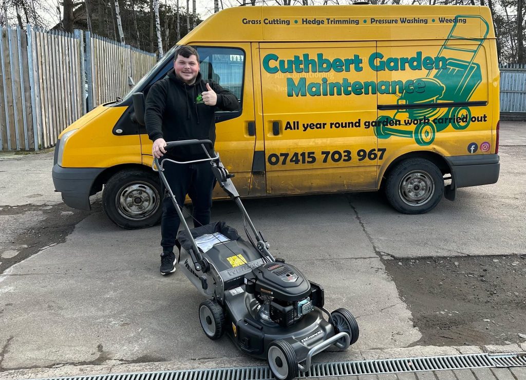 Image: Ryan Owner Cuthbert Garden maintenance Services