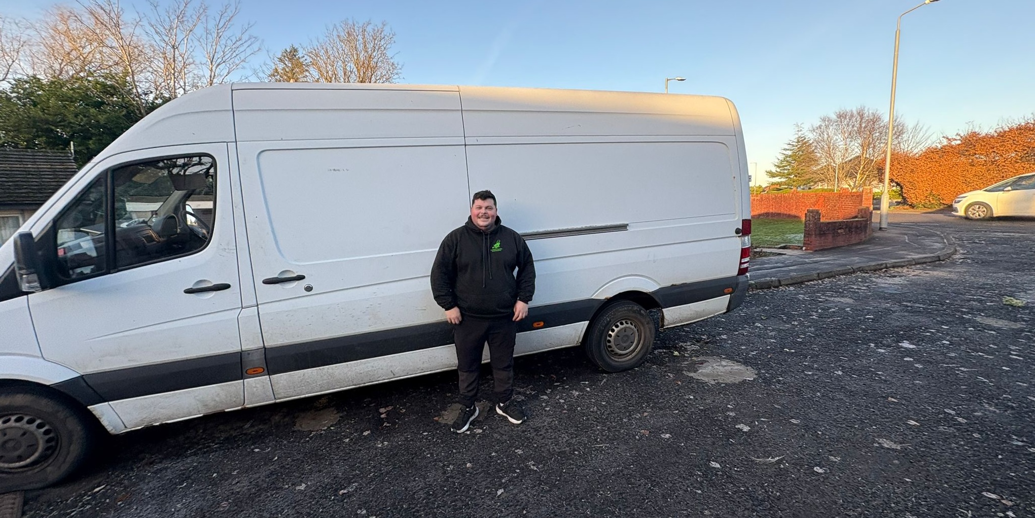 Image: Ryan Owner and gardener - Cuthbert Garden Services Neilston