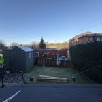 Image: Fence erection (before) by Cuthbert Garden Maintenance - Neilston